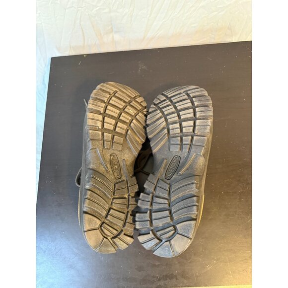 Keen Mens Brown Leather Shoes Hiking Size 12 Utility Briggs II - Picture 6 of 6